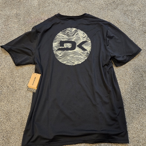 Dakine Mission Rashguard Crew Tshirt. Large. Black - Picture 2 of 5